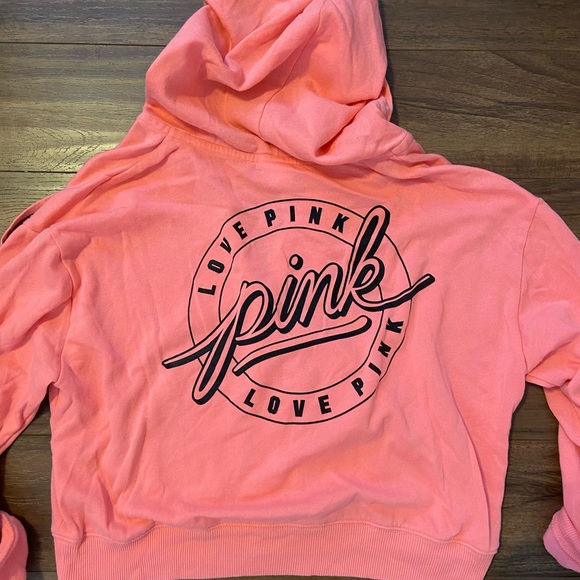 Neon PINK Zip Hoodie - Picture 2 of 2